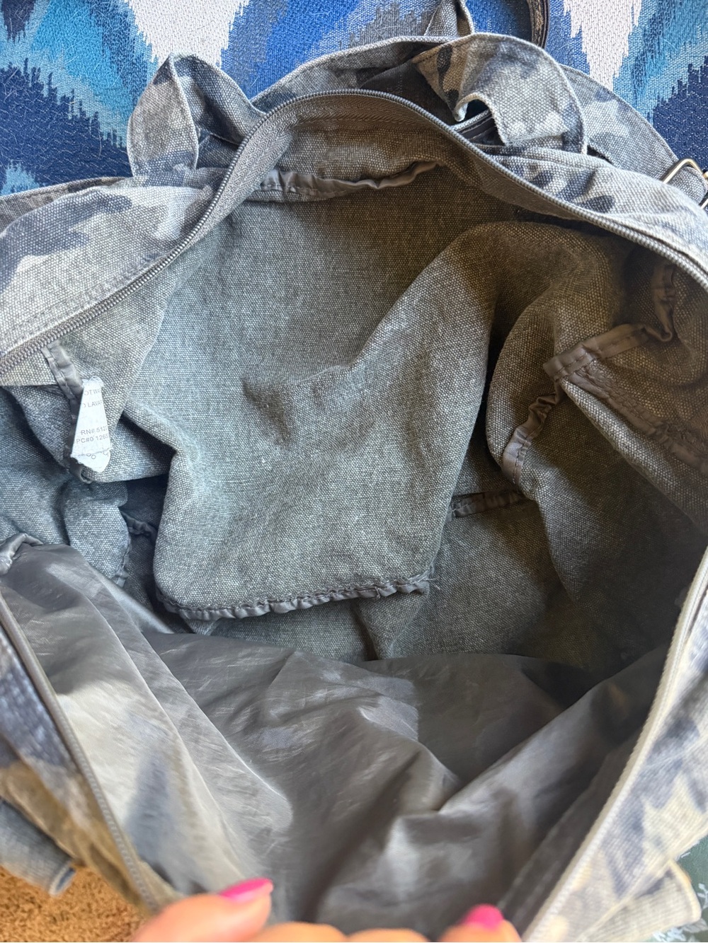 Dark green Camo Women's Shoulder Bag - Versatile Everyday Carry - Picture 3 of 5